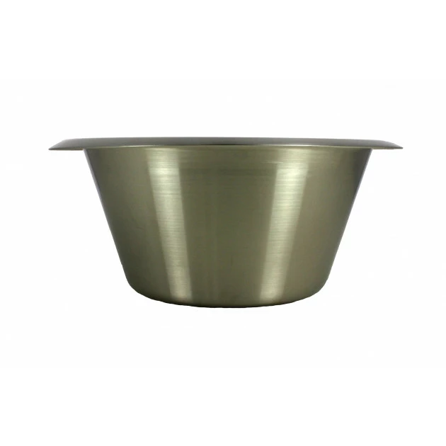 Bassine Pâtissière Ø 18 cm fond plat inox De gros ???? Bassine Pâtissière Ø 18 cm fond plat inox ???? -Emile Henry Shop bassine patissiere o 18 cm fond plat