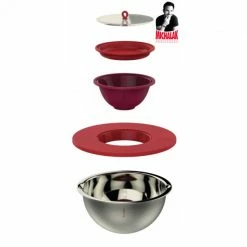 Meilleur prix 🤩 Cul de Poule Inox 3L 5 en 1 Terraillon 🔥