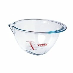 Vente flash 🎁 Jatte Graduée en Verre Ø30 cm 4,2 L Expert Bowl Pyrex 👍