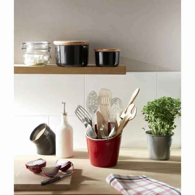 Acheter 👍 Mortier Pilon Céramique Grand cru Ø 14 cm Emile Henry 💯 2 Acheter 👍 Mortier Pilon Céramique Grand cru Ø 14 cm Emile Henry 💯 – Image 2