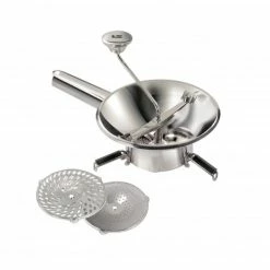 Grosses soldes 🎁 Moulin à légumes 20 cm inox 3 grilles 🎁