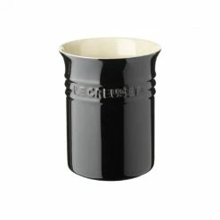 Tout neuf 🛒 Pot à ustensiles Noir Ebene (noir) 1.10 L Le Creuset ✨