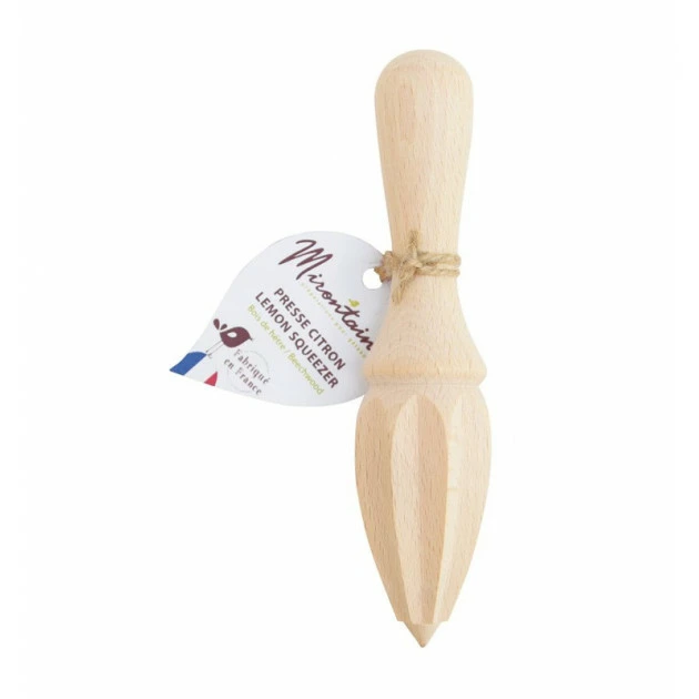 Presse Citron Manuel Bois 16 cm Mirontaine Remise ???? Presse Citron Manuel Bois 16 cm Mirontaine ???? -Emile Henry Shop presse citron manuel bois 16 cm mirontaine