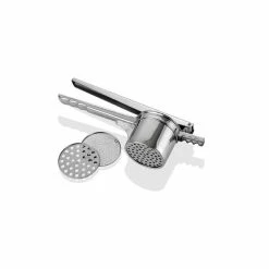Sortie 🤩 Presse Purée à levier inox 3 grilles 😉